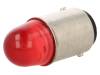 LR-BA15D-230AC Лампочка LED; красный; BA15D; 230ВAC