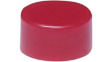AT496C Push-button Cap 7.5 x 4 mm, red
