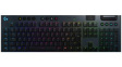 920-009111 LightSpeed RGB Gaming Keyboard, GL Clicky, G915, US English with €, QWERTY, USB,