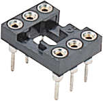 R-100-406-10-1001-00, DIL socket 40 Tin-plated brass, Nextron