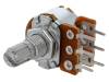 R16148-1B-2-B22K, Потенциометр: осевой; однооборотный; 22кОм; 125мВт; ±20%; THT; 6мм, SR PASSIVES