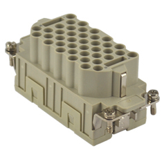 CQEEF 40, female insert, 40 poles + PE, ILME