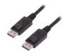 50453, Кабель; DisplayPort 1.1; вилка DisplayPort, с обеих сторон; 2м, QOLTEC