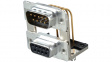 163A19529X D-Sub plug + socket 18 male / female solder pcb tht/90deg.