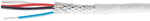 E 2419 STK 2 [100 м], Data Cable 2x0.24mm\x1a PTFE Silver Grey Reel of 100 meter, Habia Cable