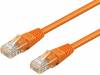 U/UTP5-CCA-015OR Patch cord; U/UTP; 5e; многопров; CCA; ПВХ; оранжевый; 1,5м