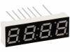 LFD028BUE-103A, Дисплей: LED; 7-сегментный; 7,11мм; красный; 5мкд; анод; II.зн:4, WENRUN