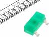 KM-23LSGD-F LED; SMD; SOT23; зеленый; 0,4мкд; 3x1,3мм; 140°; 2,2?2,5В; 2мА