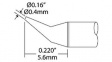 UFT-7CN5504R Soldering Tip Bent, Conical 0.4mm