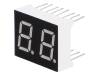 LDD040AAG-101, Дисплей: LED; 7-сегментный; 10,16мм; зеленый; 4мкд; катод; II.зн:2, WENRUN
