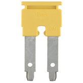 1739680000, ZQV 10/2 Cross-connector 35.1 x 4 x 17.8 mm Yellow Z Series Poles=2, Weidmuller
