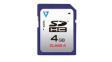 VASDH4GCL4R-2E Memory Card 4GB, SDHC, 10MB/s, 4MB/s