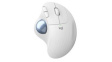 910-006438 Ergonomic Wireless Mouse For Business M575 2000dpi Optical White