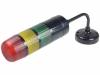 WS-AD/3D CZ K 125/RYG/M, Сигнализатор: световая колонна; Uпит:18?32ВDC; LED; IP54, W2