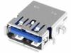 209B-DG02, Гнездо; USB A; на плату; THT; угловой 90°; позолота, ATTEND