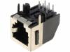 555140-1 Гнездо; RJ12; PIN:6; Кат:3; экранированный, со стопором панели