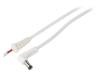 DC.CAB.2711.0150, Кабель; провода, вилка DC 5,5/2,5; угловой; 1мм2; белый; 1,5м, BQ CABLE (TME brand)