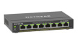 GS308EPP-100PES PoE Switch, Layer 3 Managed, 1Gbps, 83W, RJ45 Ports 8, PoE Ports 8