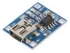 OKY3402 Модуль: зарядное усторойство Li-Po/Li-Ion; 5ВDC; USB B mini