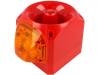 PNC-0028, Сигнализатор: светозвуковой; 24ВDC; Цвет: красный; IP66; -25?70°C, Klaxon