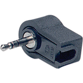 MP-023LN, Jack plug diam.2.5 mm 90deg. black 3 poles, Marushin Electric
