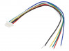 6-PIN FEMALE JST SH-STYLE CABLE 12CM Провод; PIN: 6; 120мм; JST SH; 28AWG