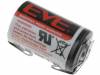 EVE ER14250 P (CNR) Батарея: литиевая; 3,6В; 1/2AA,1/2R6; плоские, под пайку; 1100мАч
