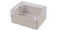 RZ0311C Plastic Enclosure with Clear Lid 115x90x55mm Beige ABS IP65
