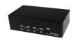 SV431DD2DUA 4-Port Dual DVI USB KVM Switch with Audio and USB Hub
