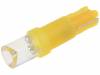 OST05WG01GD-Y5RUT5C1B, Лампочка LED; желтый; T5; 1(тип)лм; Кол-во диод:1; 0,24Вт; 120°, OPTOSUPPLY
