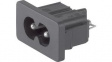 4300.0105 [10 шт] IEC Inlet Snap-In Mount 0.6 ... 2m C8 2.5A 250V