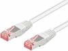 S/FTP6-CU-075WH Patch cord; S/FTP; 6; многопров; Cu; LSZH; белый; 7,5м