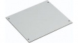 18600401 Mounting Plate 91x2.5x73 mm Hard Paper Melamine Laminated