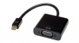 12993126 Video Cable Adapter, Mini DisplayPort Plug - VGA Socket 200mm
