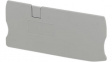 3035315 D-ST 10-TWIN End plate, Grey