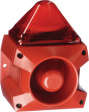 PA X 5-05 24 DC RO Проблесковый звуковой оповещатель красный