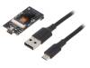 ESP-EYE, Ср-во разработки: вычислительное; USB B micro; Flash: 4МБ, ESPRESSIF