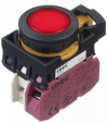 CW1L-M1E10Q4R Кнопочный переключатель с подсветкой 1NO 10 A 24 В / 120 В / 240 В IP65
