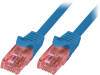 CQ2086U Patch cord; U/UTP; 6; многопров; Cu; LSZH; синий; 7,5м; 24AWG