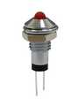 RND 210-00677, LED Indicator, Red, 6.2mm, 2VDC, PCB Pins, RND Components