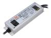 ELG-150-C500D2-3Y, Блок питания: импульсный; LED; 150Вт; 150?300ВDC; 500мА; IP67; 950г, MEAN WELL