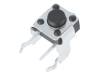 1825027-5, FSMRA2JH04 R/A TACT PB SW 160G Keypad Sw, TE Connectivity