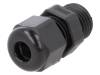 1.209.0701.14 Кабельный ввод; PG7; IP68; Мат-л: полиамид; черный; Серия: HSK-K