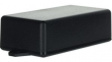 SR02-E.9 Enclosure with Rounded Corners 71.5x38x23mm Black ABS