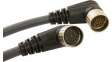 FW12EW126 BK358 Sensor Cable M23 Plug M23 Socket 5 m 5.6 A 250 V