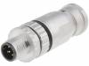 43-00051, Вилка; М12; PIN:5; "папа"; код A-DeviceNet / CANopen; на провод, Conec