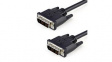 DVIDSMM2M Video Cable, DVI-D 18 + 1-Pin Male - DVI-D 18 + 1-Pin Male, 1920 x 1200, 2m