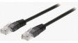 VLCT85000B100 Patch Cable CAT5e UTP 10 m Black