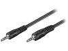 50449, Кабель; вилка Jack 3,5мм, с обеих сторон; 2,5м, Goobay