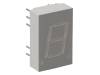 HDSP-E101 Дисплей: LED; 7-сегментный; 10,9мм; красный; 0,39-3,9мкд; анод